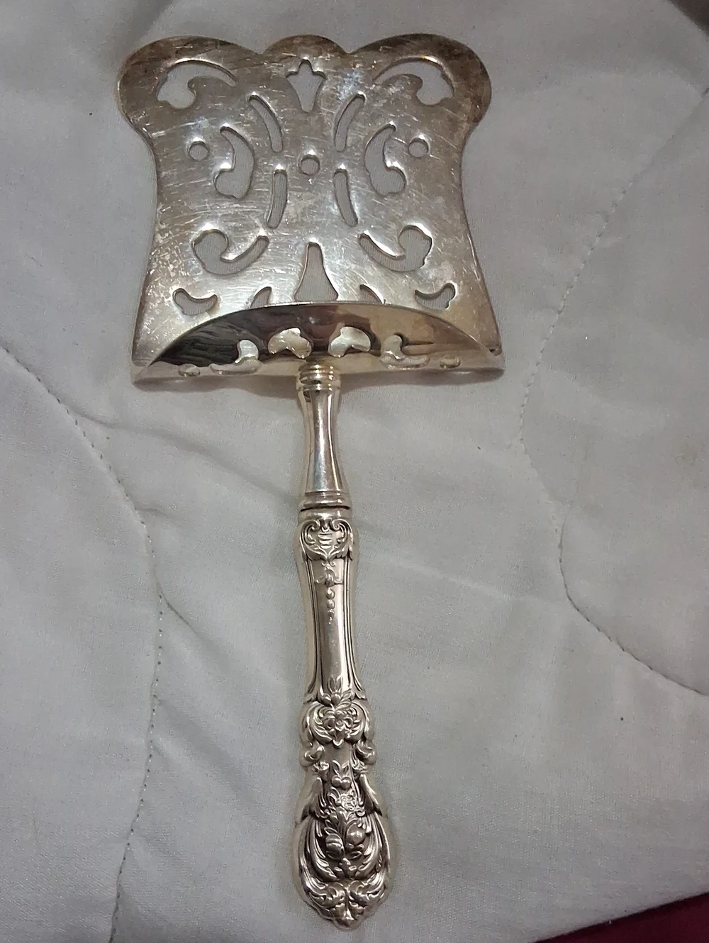 Sterling Silver Asparagus Server